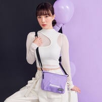 Pokemon Glow Gengar Horizontal Crossbody &ndash; Purple