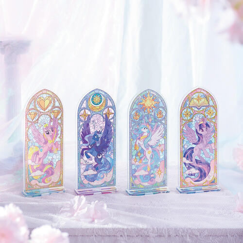 My Little Pony  彩虹小馬彩窗系列壓克力擺件- 隨機發貨