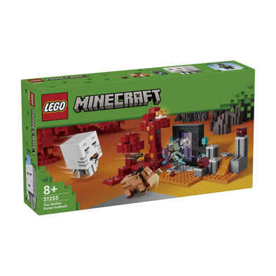 Lego樂高  minecraft當個創世神 The Nether Portal Ambush 21255