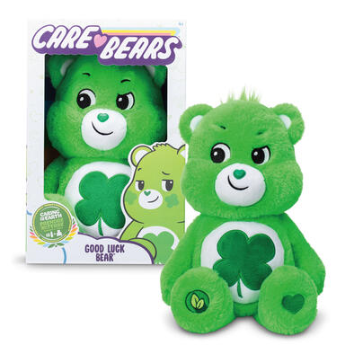 CAREBEAR GOOD LUCK BEAR 14" ECO