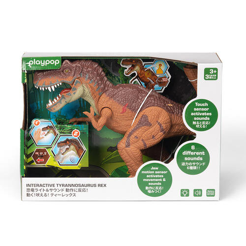 playpop Dinosaur Interactive Tyrannosaurus Rex