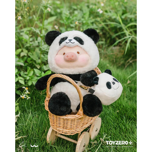 LuLu the Piggy 罐頭豬 LuLu 動物派對乖巧大熊貓Lu毛絨公仔