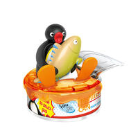 Pingu企鵝家族 美食場景系列公仔 - 隨機發貨