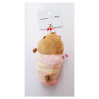 TUNTUNZAI卡皮巴拉	豚豚崽星冰樂掛件-粉色