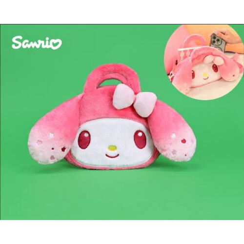 Sanrio三麗鷗	9"-美樂蒂漸層兩用側背包