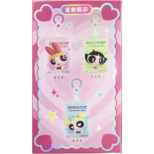 Kayou卡游	飛天小女警-絨絨吊卡-閃光勇氣系列- 隨機發貨