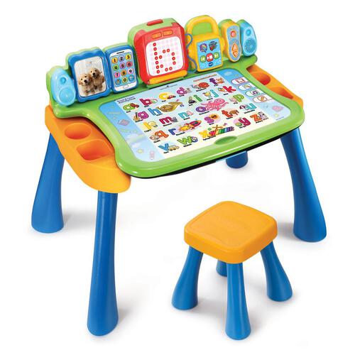 Vtech 4合1互動學習桌椅組