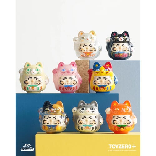 toyzeroplus PP X MONSTER 閃閃個性小貓- 隨機發貨