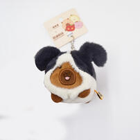 TUNTUNZAI卡皮巴拉	豚豚崽鬆鬆體邊牧掛件