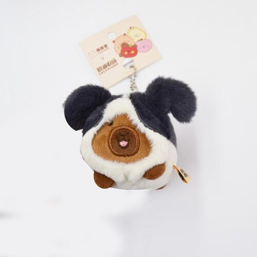 TUNTUNZAI卡皮巴拉	豚豚崽鬆鬆體邊牧掛件
