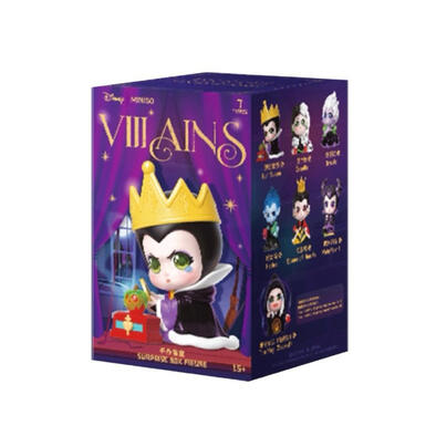 MINISO	迪士尼反派天生不服系列手辦盲盒- 隨機發貨