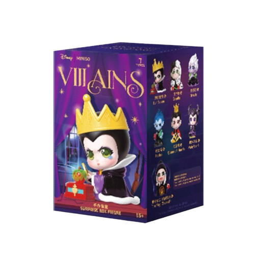 MINISO	迪士尼反派天生不服系列手辦盲盒- 隨機發貨