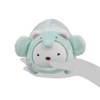 Sumikkogurashi Jungle Series Shirokuma Elephant Soft Toy