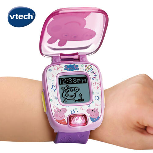 Vtech Peppa Pig Learning Watch Purple