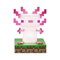Paladone Icons Minecraft Axolotl Light