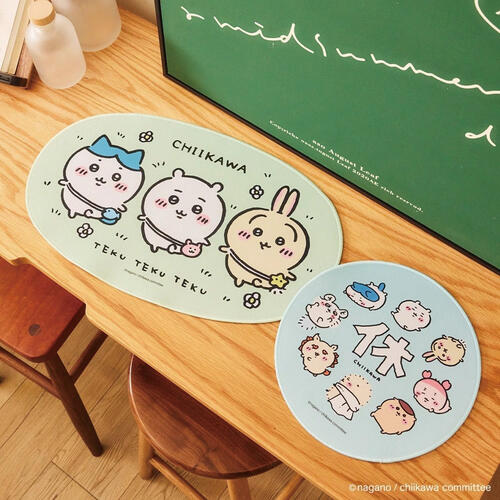 Chiikawa 吉伊卡哇滑鼠(桌)墊(嗚啦啦)