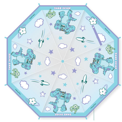 MINISO	迪士尼皮克斯-雲上系列透明長柄傘(蘇利文)