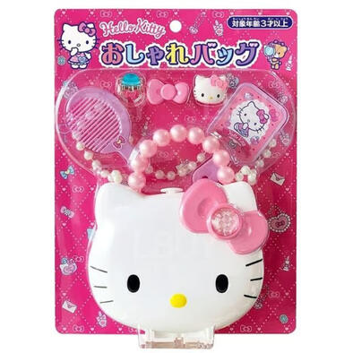 Sanrio三麗鷗 Hello Kitty 飾品收納提箱玩具組