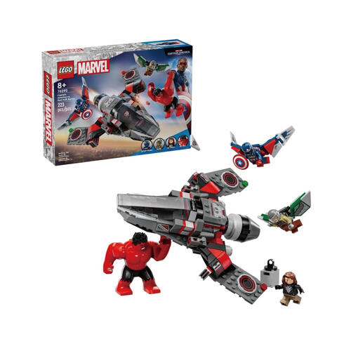 Lego樂高 Captain America vs. Red Hulk Battle 76292
