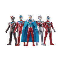 Ultraman超人力霸王 EX 榮光的新世代英雄公仔套組1 限定版