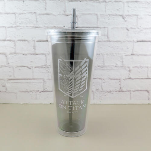 Attack on Titan Cold Drink Cup Black
