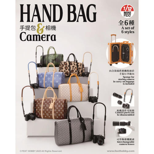 FEXT Handbag and Camera