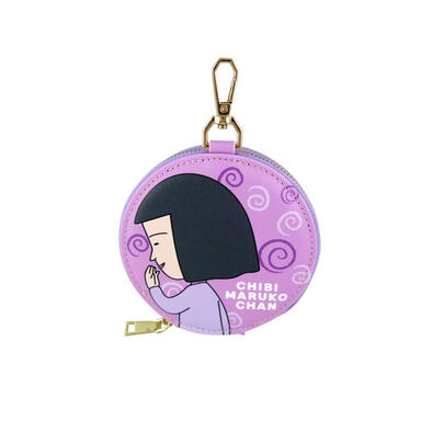 Chibi Maruko 櫻桃小丸子 圓型零錢包-野口
