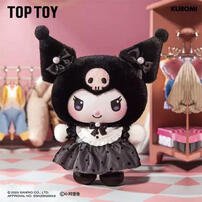 TOPTOY/三麗鷗家族姐妹穿搭系列搪膠毛絨盲盒 - 隨機發貨