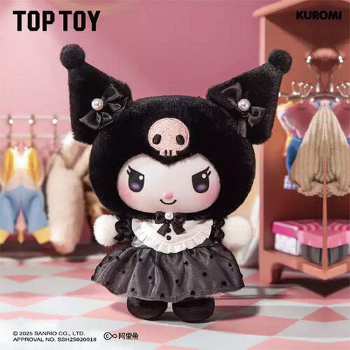 TOPTOY/三麗鷗家族姐妹穿搭系列搪膠毛絨盲盒 - 隨機發貨