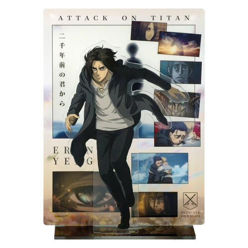 Attack on Titan 進擊的巨人 壓克力立牌(20cm)-進擊的巨人C款(艾)