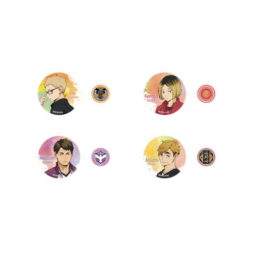 Haikyuu!! 排球少年徽章盲袋-高校系列- 隨機發貨