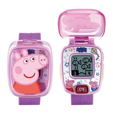 Vtech 粉紅豬小妹兒童遊戲手錶-紫