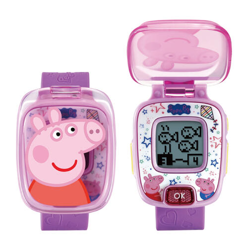Vtech Peppa Pig Learning Watch Purple