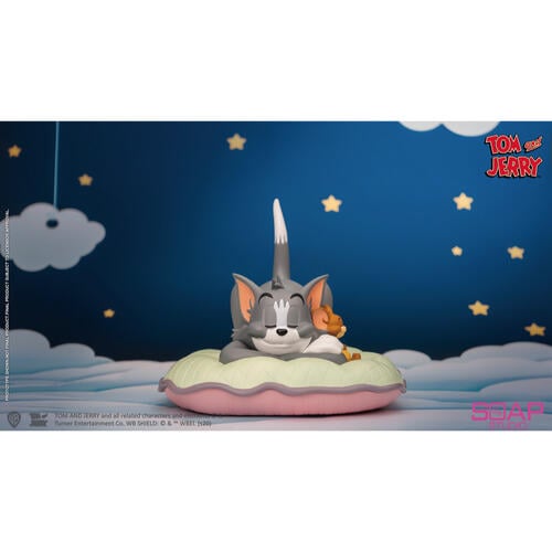SOAP STUDIO  Tom & Jerry  湯姆貓與傑利鼠 酣睡時光款 雕像