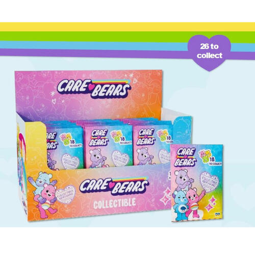 Care Bears鑰匙圈S1-Rainbow Magic系列- 隨機發貨