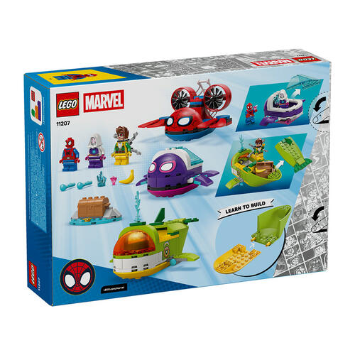 LEGO樂高 蜘蛛人與他的神奇朋友們 水中交通工具 11207