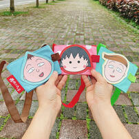 Chibi Maruko 櫻桃小丸子 杯套提袋-花輪