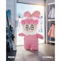 toyzeroplus Esther Bunny艾絲樂小兔 時尚進行式系列毛絨掛件(8入)- 隨機發貨