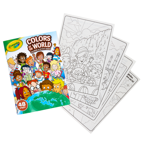 Crayola Colors Of the World Coloring Activity