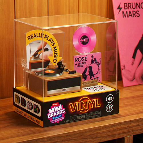 Mini Brands Vinyls Series 1 Playset Cube, 8pcs/PDQ