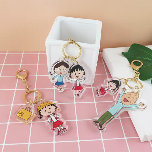 Chibi Maruko 櫻桃小丸子 鑰匙圈-小丸子野口