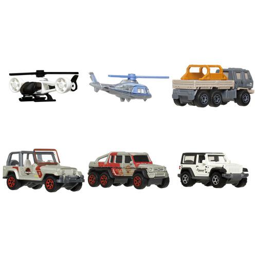 火柴盒小汽車-侏羅紀世界基本小車系列-隨機出貨