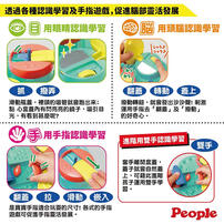 People 翻蓋手指訓練玩具