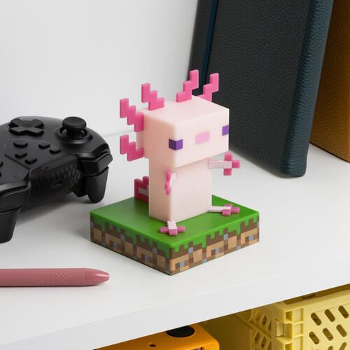 Paladone Icons Minecraft Axolotl Light