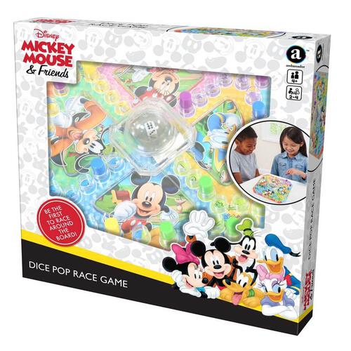 Disney Mickey Mouse and Friends Dice Pop Race Game