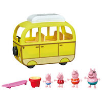 Peppa Pig粉紅豬小妹 佩佩的海灘露營車