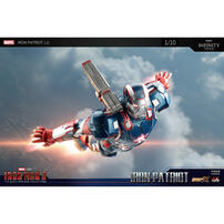 MARVEL iron 中動 鋼鐵愛國者 7吋可動人偶