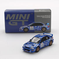 MINIGT	Subaru Impreza WRC99 #23 2000 Acropolis Rally 合金車 1078