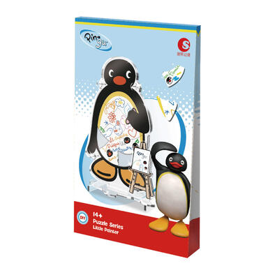 Pingu企鵝家族-壓克力拼圖系列擺飾 - 隨機發貨