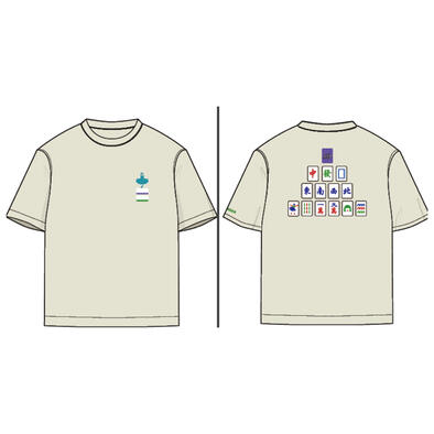 Chibi Maruko 櫻桃小丸子	Avantgardey MAHJONGT恤 NUDE /L